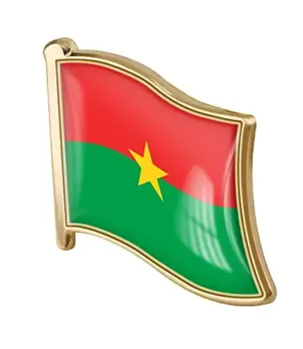 vmcoatdu Country Flag Pin Badge International Travel Brooch Metal Alloy Souvenir Pin for Hat Clothes Backpack 