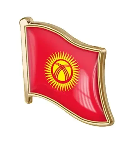 vmcoatdu Country Flag Pin Badge International Travel Brooch Metal Alloy Souvenir Pin for Hat Clothes Backpack 