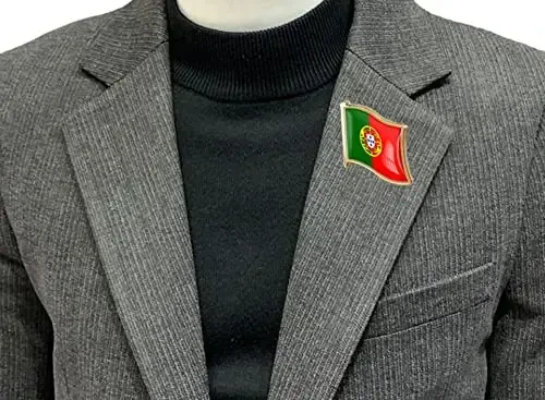 vmcoatdu Country Flag Pin Badge International Travel Brooch Metal Alloy Souvenir Pin for Hat Clothes Backpack - VMCOATDU (1)