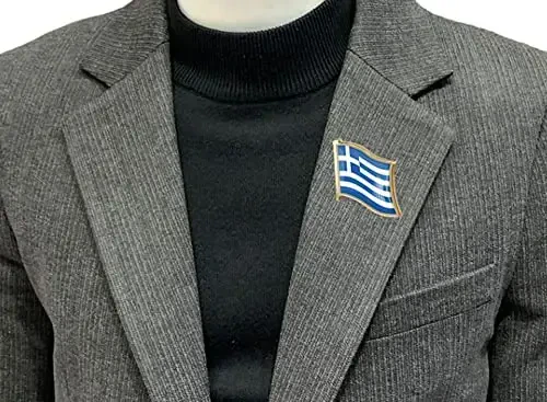 vmcoatdu Country Flag Pin Badge International Travel Brooch Metal Alloy Souvenir Pin for Hat Clothes Backpack - VMCOATDU (1)