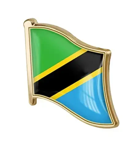 vmcoatdu Country Flag Pin Badge International Travel Brooch Metal Alloy Souvenir Pin for Hat Clothes Backpack 