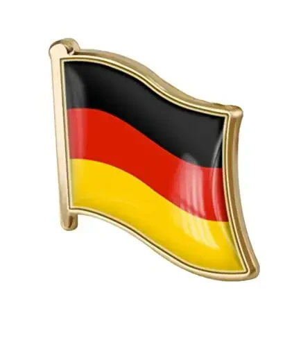 vmcoatdu Country Flag Pin Badge International Travel Brooch Metal Alloy Souvenir Pin for Hat Clothes Backpack 