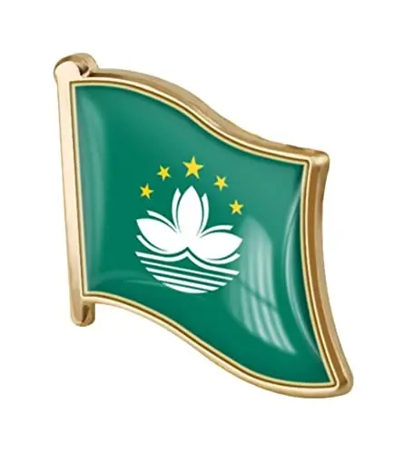 vmcoatdu Country Flag Pin Badge International Travel Brooch Metal Alloy Souvenir Pin for Hat Clothes Backpack - 1