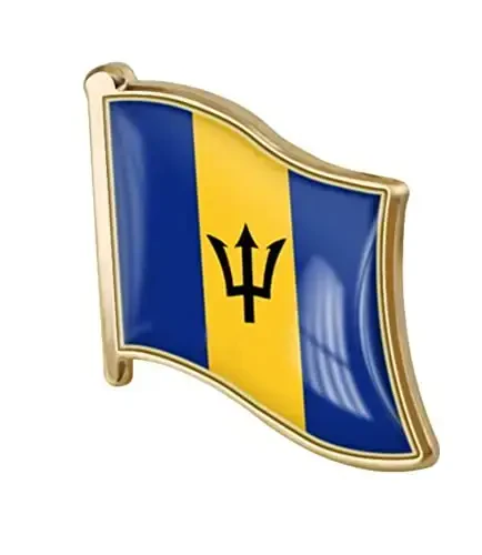 vmcoatdu Country Flag Pin Badge International Travel Brooch Metal Alloy Souvenir Pin for Hat Clothes Backpack - 1