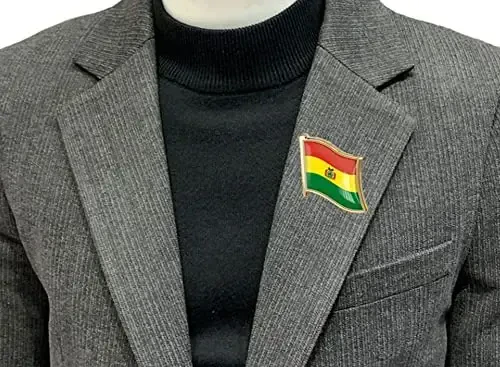 vmcoatdu Country Flag Pin Badge International Travel Brooch Shlyapa Kiyim Ryukzak uchun metall qotishma Souvenir Pin - VMCOATDU (1)