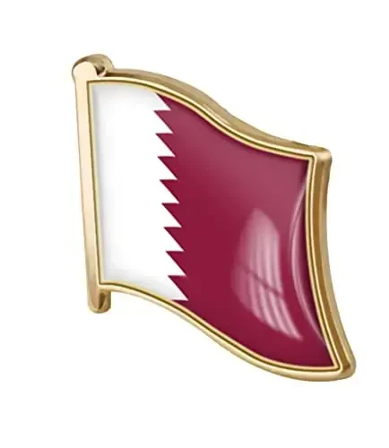 vmcoatdu Country Flag Pin Badge International Travel Brooch Metal Alloy Souvenir Pin for Hat Clothes Backpack - 1