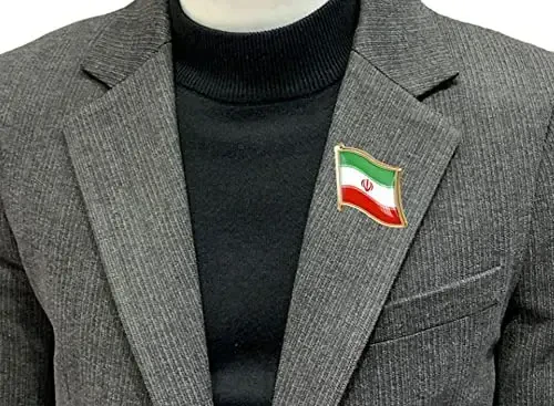 vmcoatdu Country Flag Pin Badge International Travel Brooch Shlyapa kiyimlar ryukzak uchun metall qotishma suvenir pin - 2