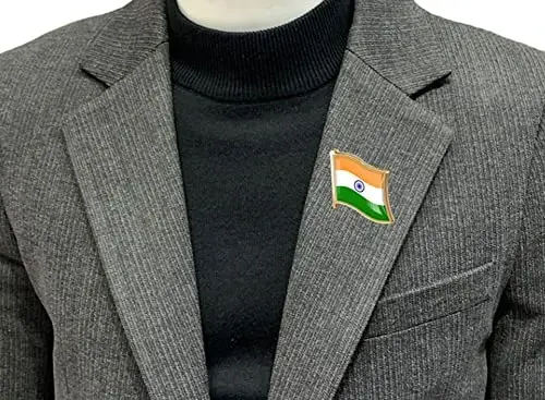 vmcoatdu Country Flag Pin Badge International Travel Brooch Metal Alloy Souvenir Pin for Hat Clothes Backpack - 2