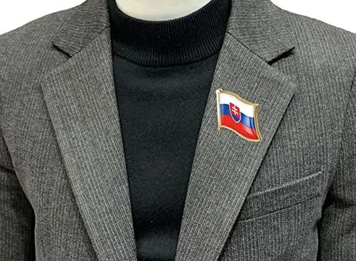 vmcoatdu Country Flag Pin Badge International Travel Brooch Metal Alloy Souvenir Pin for Hat Clothes Backpack - 2