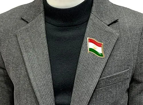 vmcoatdu Country Flag Pin Badge International Travel Brooch Metal Alloy Souvenir Pin for Hat Clothes Backpack - 2