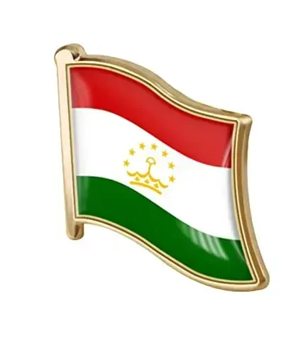 vmcoatdu Country Flag Pin Badge International Travel Brooch Metal Alloy Souvenir Pin for Hat Clothes Backpack - VMCOATDU