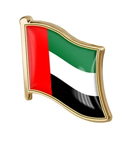 vmcoatdu Country Flag Pin Badge International Travel Brooch Metal Alloy Souvenir Pin for Hat Clothes Backpack - 1