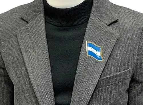 vmcoatdu Country Flag Pin Badge International Travel Brooch Metal Alloy Souvenir Pin for Hat Clothes Backpack - VMCOATDU (1)