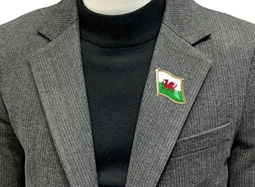 vmcoatdu Country Flag Pin Badge International Travel Brooch Metal Alloy Souvenir Pin for Hat Clothes Backpack - 2