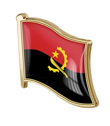 vmcoatdu Country Flag Pin Badge International Travel Brooch Metal Alloy Souvenir Pin for Hat Clothes Backpack - 1