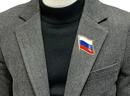 vmcoatdu Country Flag Pin Badge International Travel Brooch Metal Alloy Souvenir Pin for Hat Clothes Backpack - 2