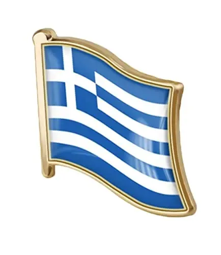 vmcoatdu Country Flag Pin Badge International Travel Brooch Metal Alloy Souvenir Pin for Hat Clothes Backpack - 1