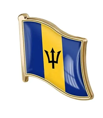 vmcoatdu Country Flag Pin Badge International Travel Brooch Metal Alloy Souvenir Pin for Hat Clothes Backpack - 1