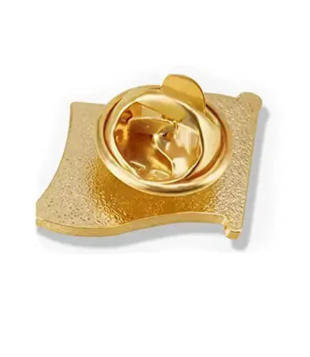 vmcoatdu Country Flag Pin Badge International Travel Brooch Metal Alloy Souvenir Pin for Hat Clothes Backpack - 5