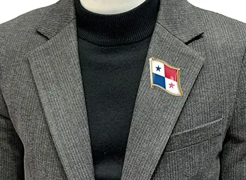 vmcoatdu Country Flag Pin Badge International Travel Brooch Metal Alloy Souvenir Pin for Hat Clothes Backpack - 2