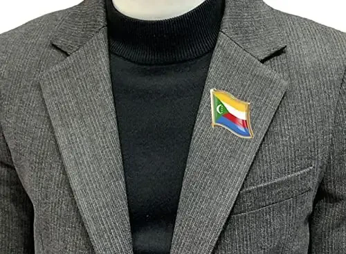 vmcoatdu Country Flag Pin Badge International Travel Brooch Metal Alloy Souvenir Pin for Hat Clothes Backpack - VMCOATDU (1)