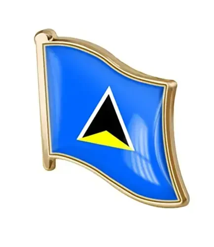 vmcoatdu Country Flag Pin Badge International Travel Brooch Metal Alloy Souvenir Pin for Hat Clothes Backpack 