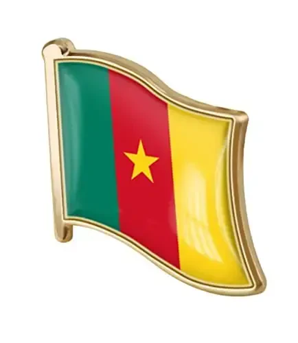 vmcoatdu Country Flag Pin Badge International Travel Brooch Metal Alloy Souvenir Pin for Hat Clothes Backpack - 1