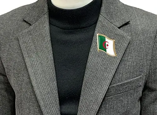 vmcoatdu Country Flag Pin Badge International Travel Brooch Metal Alloy Souvenir Pin for Hat Clothes Backpack - 2