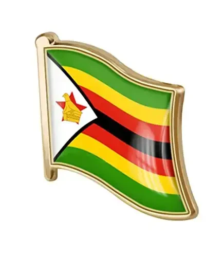 vmcoatdu Country Flag Pin Badge International Travel Brooch Metal Alloy Souvenir Pin for Hat Clothes Backpack - VMCOATDU