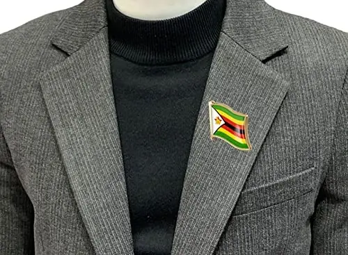 vmcoatdu Country Flag Pin Badge International Travel Brooch Metal Alloy Souvenir Pin for Hat Clothes Backpack - 2