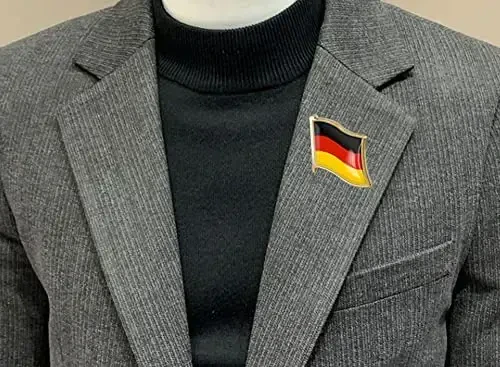 vmcoatdu Country Flag Pin Badge International Travel Brooch Metal Alloy Souvenir Pin for Hat Clothes Backpack - VMCOATDU (1)