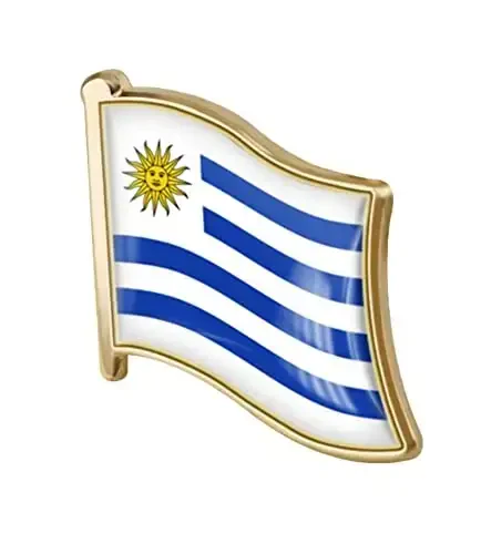 vmcoatdu Country Flag Pin Badge International Travel Brooch Metal Alloy Souvenir Pin for Hat Clothes Backpack 