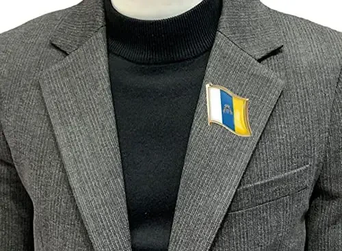 vmcoatdu Country Flag Pin Badge International Travel Brooch Metal Alloy Souvenir Pin for Hat Clothes Backpack - 2