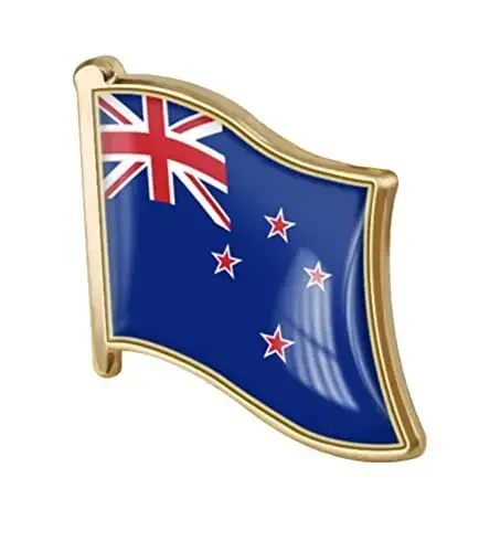 vmcoatdu Country Flag Pin Badge International Travel Brooch Metal Alloy Souvenir Pin for Hat Clothes Backpack 