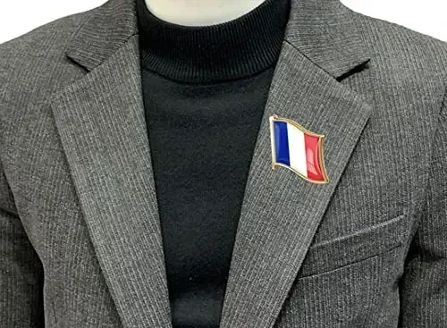 vmcoatdu Country Flag Pin Badge International Travel Brooch Metal Alloy Souvenir Pin for Hat Clothes Backpack - VMCOATDU (1)