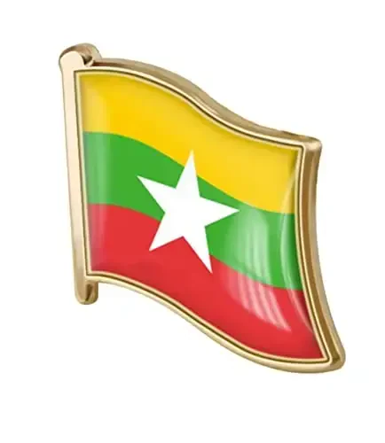 vmcoatdu Country Flag Pin Badge International Travel Brooch Metal Alloy Souvenir Pin for Hat Clothes Backpack - VMCOATDU