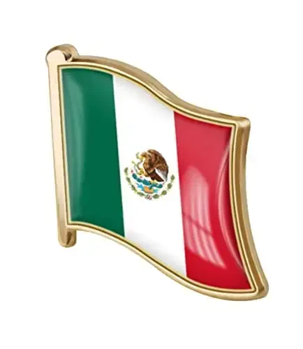 vmcoatdu Country Flag Pin Badge International Travel Brooch Metal Alloy Souvenir Pin for Hat Clothes Backpack - 1