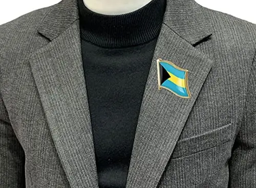 vmcoatdu Country Flag Pin Badge International Travel Brooch Metal Alloy Souvenir Pin for Hat Clothes Backpack - 2