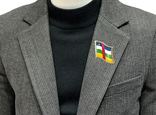 vmcoatdu Country Flag Pin Badge International Travel Brooch Metal Alloy Souvenir Pin for Hat Clothes Backpack - 2