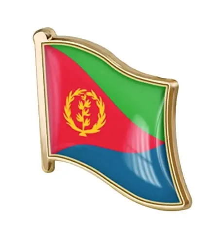 vmcoatdu Country Flag Pin Badge International Travel Brooch Metal Alloy Souvenir Pin for Hat Clothes Backpack - 1