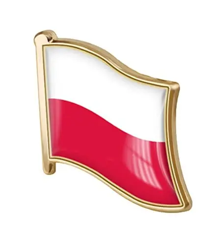 vmcoatdu Country Flag Pin Badge International Travel Brooch Metal Alloy Souvenir Pin for Hat Clothes Backpack - 1