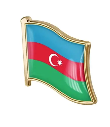 vmcoatdu Country Flag Pin Badge International Travel Brooch Metal Alloy Souvenir Pin for Hat Clothes Backpack - 1