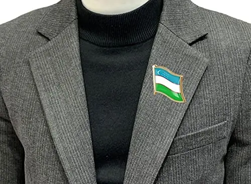 vmcoatdu Country Flag Pin Badge International Travel Brooch Metal Alloy Souvenir Pin for Hat Clothes Backpack - 2