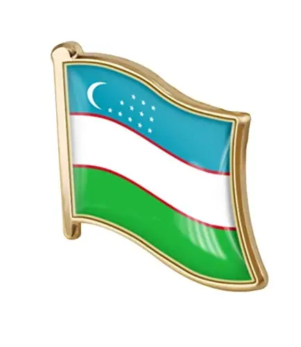 vmcoatdu Country Flag Pin Badge International Travel Brooch Metal Alloy Souvenir Pin for Hat Clothes Backpack - 1