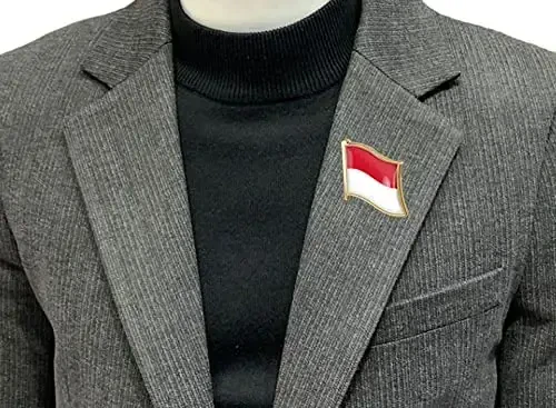 vmcoatdu Country Flag Pin Badge International Travel Brooch Metal Alloy Souvenir Pin for Hat Clothes Backpack - VMCOATDU (1)