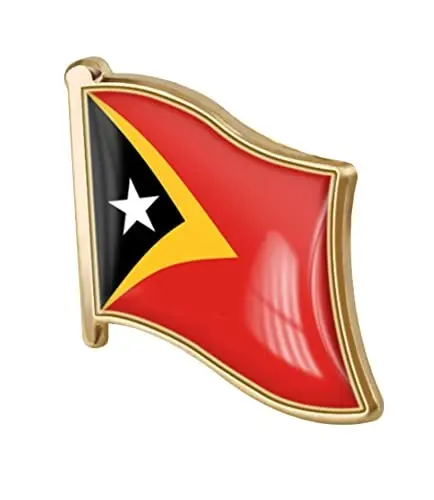 vmcoatdu Country Flag Pin Badge International Travel Brooch Metal Alloy Souvenir Pin for Hat Clothes Backpack - VMCOATDU