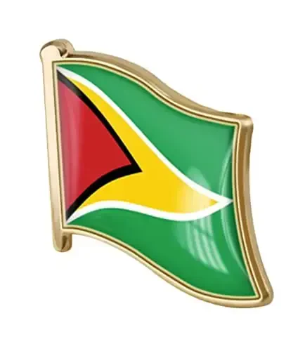 vmcoatdu Country Flag Pin Badge International Travel Brooch Metal Alloy Souvenir Pin for Hat Clothes Backpack 