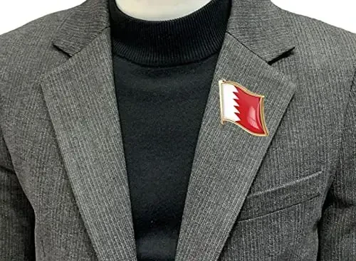 vmcoatdu Country Flag Pin Badge International Travel Brooch Metal Alloy Souvenir Pin for Hat Clothes Backpack - VMCOATDU (1)