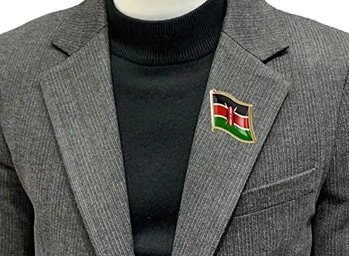 vmcoatdu Country Flag Pin Badge International Travel Brooch Metal Alloy Souvenir Pin for Hat Clothes Backpack - 2