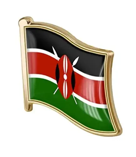 vmcoatdu Country Flag Pin Badge International Travel Brooch Metal Alloy Souvenir Pin for Hat Clothes Backpack 